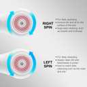 UMICKOO Electric Facial Cleansing Brush, 2-Way Rotating Face Scrubber for Daily & Deep Cleaning, 3 Modes, 5 Brush Heads, Rechargeable, IPX7 Waterproof for All Skin Types