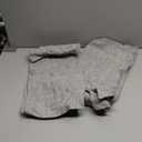 Madizz Set of 2 Faux Linen Cushion Covers 20x20 inch, 50x50 cm, Grey Soft Decorative Couch Pillows for Bed Pillowcases for Sofa Livingroom Home Decor