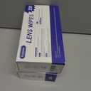 2 x Lens Wipes 220pcs, Individually Wrapped Pre-Moistened Wipes for Eyeglasses, Phone Screens, Cameras - Streak-Free & Gentle