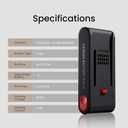 Proscenic Detachable Battery, Only Fit for P16 Cordless Vacuum Cleaner(Blue)