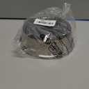 URBUDDIES 2 Pack Hammered Stainless Steel Dog Bowls, Premium Metal Dog Bowls with Non Slip Rubber Bottom, Dishwasher Safe, Easy to Clean, 4 Cup, Gray Bottom