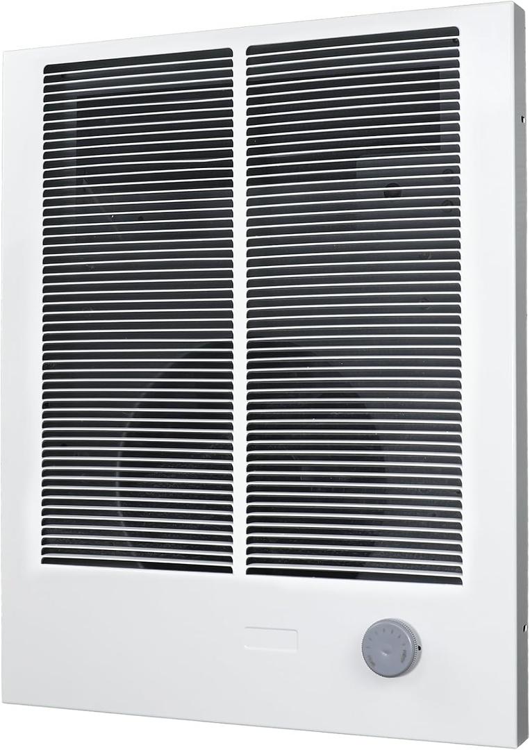 198 High Capacity Wall Heater, 4000/2000 Watts 240 Vac,With adjustable thermostat, suitable for warehouses, offices, entrance passages, halls