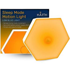 Stick On Motion Sensor Night Light I Wireless Rechargeable Battery Operated LED Motion Sensor Light Indoor & Outdoor I Under Cabinet Lighting for Bedroom, Stairway, Hallway, Kitchen, Closet, Bathroom