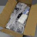 [UPGRADED LID] 8 Pack 18 oz Glass Juice Bottles with 8 Airtight Lids &2 Straw Hole Lids &2 Straws, Reusable Drinking Jar, Clear Water Bottles for Juicing, Smoothies, Refrigerator & Travel - BPA Free