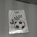 3 x CELSOL 50 Pcs Soccer Goodie Bags – Reusable Football Party Favor Bags for Team Celebrations, Kids Birthday, Candy Snacks & Gifts – Sports Theme Treat Bags for Game Day Decorations, Standard Gift Bag Size
