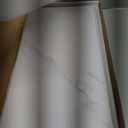 10-Sheet Subway Peel and Stick Backsplash, 12" x 24" Glossy Carrara White Acrylic Self Adhesive Waterproof Wall Stickers, Stick on Tiles for Kitchen Bathroom Shower