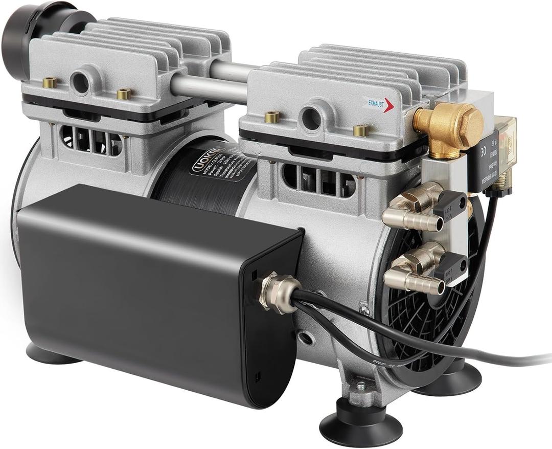 Pond Aerator, Pond & Lake Aeration System for Up to 3 Acre, 3/4 HP Compressor, Pond Aeration Pump for Outdoor Lakes (NO Diffuser)