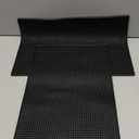 Rubber Bar Mats for Countertop by ProTensils - 18" x 12" Black Bar Mats for Bartending, Bar Service Mat, Home Bar, Coffee Bar Mat Spill Matt (2 Pieces)