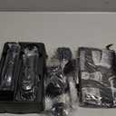 Jack & Rose Clippers and Trimmers Set, Cordless Hair Clippers for Men, Barber Clippers Set (Black)