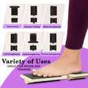 Ankle & Foot Strengthener with Ankle Braces & Massager Ball Balance Board for Rehab & Stability Training, Recovery from Sprain, Lymphatic Drainage, Physical Therapy, Plantar Relief, Posture Correction