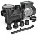 In/Above Ground Pool Pump, Self Primming High Flow (Dual Speed, 2HP, 5200 GPH, 115V)