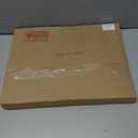 Tempered Glass Cutting Board Set for Kitchen Counter - Dishwasher Safe with Juice Grooves, Non-Slip Silicone Edges & Beveled Grip - 16"x12" & 12"x8" Serving Tray (Pink)