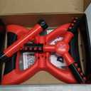 Joeys Sprinkler for Yard, Rotating Garden Sprinkler for Large Area Coverage, Lawn and Yard Sprinklers (Red)