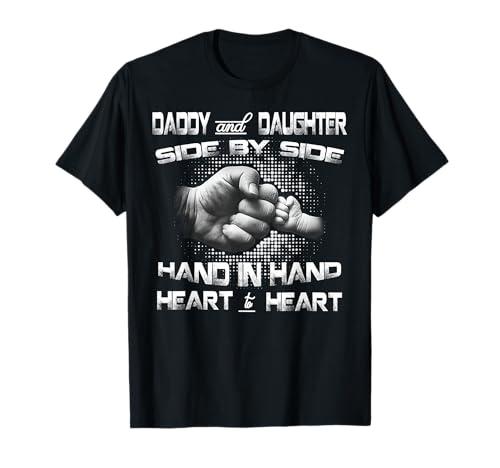 Daddy Daughter Fist Bump Matching Father's Day Best Dad T-Shirt 2XL