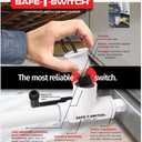 RectorSeal Safe-T-Switch 97637 Condensate Overflow Switch, Easy Access, Condensate Drain Shut Off System, Magnetic Reed Switch, HVAC, Includes 3/4" Adapter