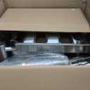 Garvee Stainless Steel Utility Sink, Commercial Kitchen Single Bowl Sink with Cold and Hot Water Faucet, Hoses and Drain Kit, Storage Shelf for Kitchens, Bathrooms, Garage, Laundry Room (20"x20"x34")