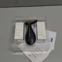 3-in-1 for Aurora Red Light for Face & Neck Beauty Massager, with Suction, Vibration, Heat, 3 Light Therapies for Skin Glow, Face Lift, Neck Firm, Black