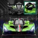 Voltz Toys 1/14 Scale Le Mans RC Car Licensed Lamborghini SC63 LMDh Remote Control Toy Car Model for Kids and Adults with Open Doors and Lights Gift for Kids and Adult