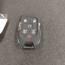 Replacement Key Fob Cover Case fit for Chevy Suburban Tahoe 2015 2016 2017 2018 2019 2020 GMC Yukon Keyless Entry Smart Remote Key Fob Shell (Black)