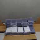 200 Card Sleeves Top Loaders for Cards, 3" x 4" Hard Plastic Toploaders, Baseball Card Protectors, Trading Card Holder for Football Sports Cards (100 Toploaders + 100 Penny Sleeves)