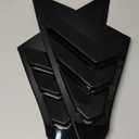 Rear Side Window Louvers Compatible for 2022 2023 2024 2025 2026 Honda Civic Sedan Accesories for 11th Gen Civic Sedan Sport Style Air Vent Cover