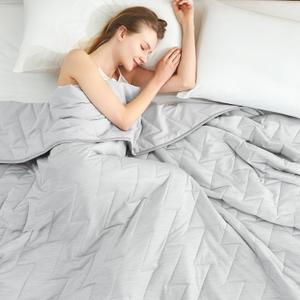 Elegear Revolutionary Cooling Comforter Twin, Japanese Q-Max>0.5 Arc-Chill Cooling Comforter Blanket for Hot Sleepers, Summer V-Shaped Precision Lightweight Ice Cold Blanket for Night Sweats Sleeping