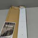 Step Up Laundry Drying Rack, Wall Mounted, Retractable Clothes Drying Rack, 60lbs Capacity, 20 Linear Ft, with Wall Template and Long Screwdriver Bit (40" White)