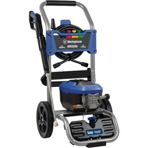 Westinghouse WPX3200e Electric Pressure Washer, 3200 Max PSI and 1.76 Max GPM, Universal Motor, Onboard Soap Tank, Spray Gun and Wand, 5 Nozzle Set, for Cars/Fences/Driveways/Homes/Patios/Furniture