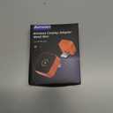 Aimoon Mini Wireless CarPlay Adapter for Apple iPhone  Android Auto, Wired to Wireless Car Play Adapter Plug & Play Compatible with After 2016 Cars Satellite Radio (Orange)