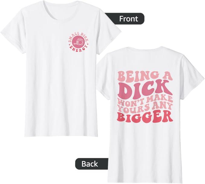 Front And Back Tee T-Shirt S