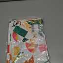 ALLTB Hawaiian Shirts for Women Tropical Floral Printed Hawaii Shirts Button Down V Neck Short Sleeve Blouses Tops (M)