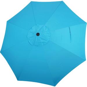 Blissun 9ft Patio Umbrella Replacement Canopy, Market Umbrella Top, Outdoor Table Umbrella Canopy for 8 Ribs, Canopy Only