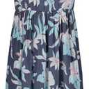 Roxy Girls' Island Cove Sleeveless Dress, Summer Fit & Flare Silhouette, Size 12-14 Y