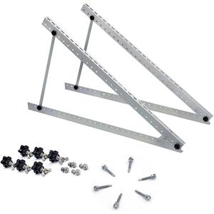 41inch Adjustable Solar Panel Mount Brackets 0-90 Adjustable Solar Panel Tilt Mount Brackets for Solar Panels Installed on Any Flat Surface for RV, Roof, Boat, Any Off-Grid Systems