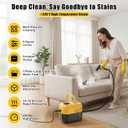 DXD Handheld Steam Cleaner,New Generation 2500W High Pressure Steam Cleaner for Home,1700ML Large Tank Portable Steamer for Cleaning,10s Rapid Heating,21pcs Accessories,for Car,Home Grease Detailing