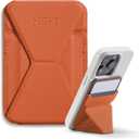 MOFT Magnetic Wallet Stand Compatible with iPhone 17/16/15/14/13/12 Series, Angle Adjustment & Magsafe Compatible MOVAS Phone Stand,Sunrise