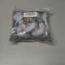 Dog Shoes for Large Small Medium Dogs, Breathable Mesh Dog Boots & Paw Protectors for Summer Hot Pavement Winter Snow, Waterproof Anti-Slip Dog Booties for Hiking Hardwood Floors(Blue-Beige7) (#7: 2.8"x3.2"(W*L) for 63-75lbs)