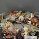 20 Inch Thanksgiving Fall Wreath for Front Door with Light Porch Window Autumn Wreaths with Pumpkin Berries All Season Indoor Outdoor Window Decor for Harvest Holiday Celebrations