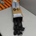 Wig Head Stand Adjustable Height - Upgrade Wig Tripod Stand with Reinforced Tool Tray , Foldable Mannequin Head Stand for Beauty and Hairdressing Styling Training (Additional 1 Free Accessory) (Black)