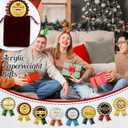 Chunful 8 Pcs Christmas Appreciation Awards Trophies Employee Appreciation Gifts Bulk Small Acrylic Trophy Thank You Award for Recognition Employee Staff Coworker Colleague Teacher Nurse Office Team