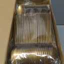 400 Pcs Happy Retirement Party Supplies Blue Gold Retirement Disposable Paper Plates Napkins and Cups for Men Women Say Goodbye Decorations