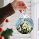 Stained Glass Nativity Ornament, Religious Christmas Ornaments, Christmas Decorations for Tree, Holiday Ornament, Christian Gifts, Religious Gifts, Gift Ideas & Xmas Gift