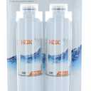 HDX FMS-2 Replacement Water Filter / Purifier for Samsung Refrigerators (2 Pack)
