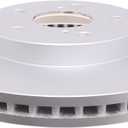 ACDelco Silver 18A1485AC (19327461) Coated Front Disc Brake Rotor