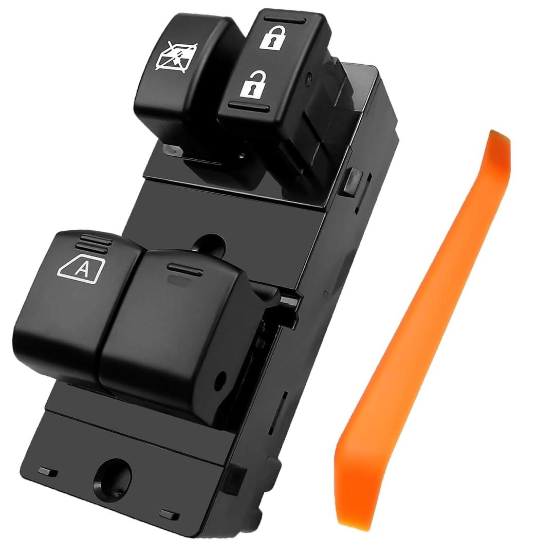 25401-1PA0C Master Power Window Switch Fit for Nissan NV1500 NV3500 2013-2021 Replace 25401-1PA0C 254011PA0C Front Driver Side Window Control Switch