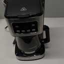 Chefman 12-Cup Programmable Coffee Maker, Electric Brewer, Auto Shut Off, Digital Display w/Auto-Brew Function, Anti-Drip Pot, Reusable Filter for Fresh Grounds, Square Stainless Steel, Glass Carafe