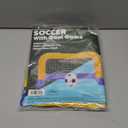 Inflatable Soccer With Goal Game Inflates To 39.5 in x 19.7 in x 22.01 in