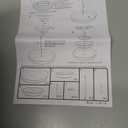 Okllen 3 Tier Serving Tray, Galvanized Metal Cupcake Stand Vintage Dessert Appetizer Stand, Rustic Home and Garden Display Stand for Country Farmhouse, Kitchen, Indoor, Outdoor Use