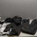 HOTSUIT Sauna Suit for Men Weight Loss Sweat Suit Boxing Exercise Sweat Sauna Jacket Pants (Black), XL