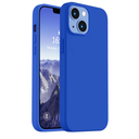 Vooii Compatible with iPhone 14 Case, Anti-Scratch Microfiber Lining Soft Touch Premium Liquid Silicone, Ultra Slim Shockproof Protective Phone Case for iPhone 14 - Klein Blue